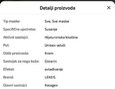 alex max: Krema puza sa kalogenom.Porucuje se i ceka se 10-tak dana. Obavezna — 1