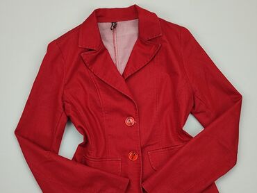 bluzki damskie czerwona eleganckie: Women's blazer S (EU 36), condition - Very good