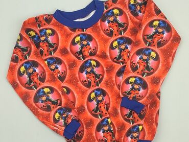 hm czerwony kombinezon: Sweatshirt, 5-6 years, 110-116 cm, condition - Fair