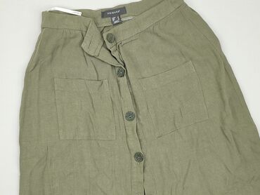 beżowa spódnice zamszowa: Skirt, Primark, XS (EU 34), condition - Good