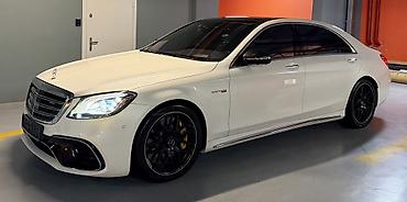 performance: Mercedes-Benz S-class AMG: 2019 г., 4 л, Автомат, Бензин, Седан — 1