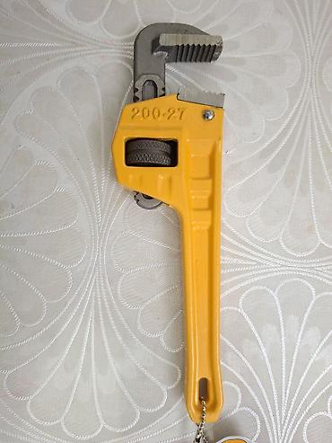 qaz start maşın: INGCO HPW0802 boru açarı - Ölçü: 200 mm (8") - Maks. sıxlama — 5