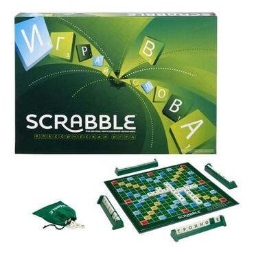 Игрушки: Игра в слова Скрабл (Скрэббл, Скрэбл или Scrabble) — это классическая