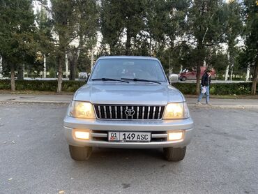 битый афто: Toyota Land Cruiser Prado: 2002 г., 3 л, Автомат, Дизель, Внедорожник