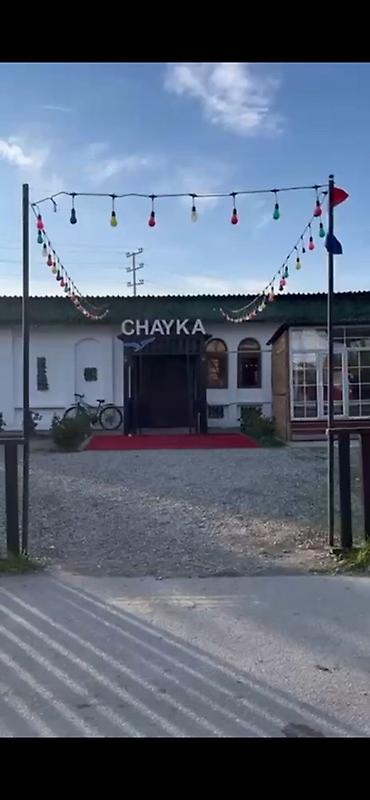 velosiped kirayə: CHAYKA – açıq hava restoran və məkan - Rahat həyət konsepti: girişdə — 1