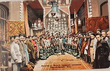 Nadir Antik Açıqca (Poçt Kartı) – Bakı, 1913-cü il Təsvir: Bakı