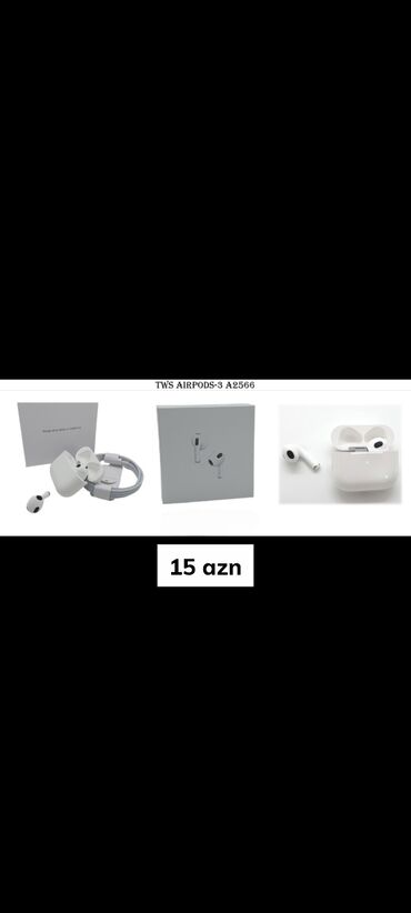 Qulaqcıqlar: Yeni Simsiz (Bluetooth) Qulaqcıqlar, Apple, rəng - Qara — 8