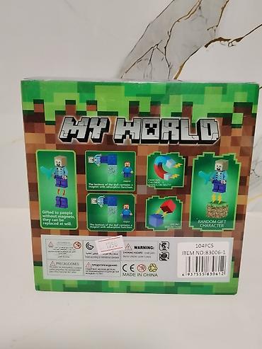 магнитный кубик: MY WORLD Magnetic Cubes — игровой набор с магнитными кубиками в стиле — 1
