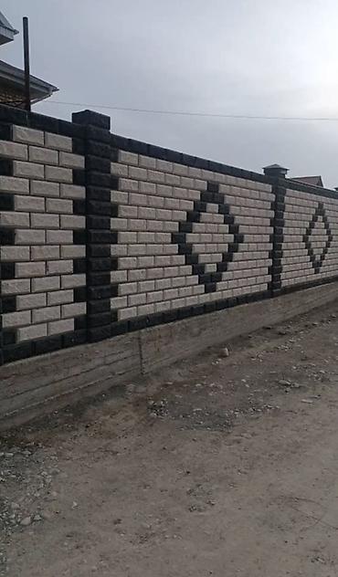 Заборы из пескоблока: Заборы из пескоблока, Установка, Гарантия — 11