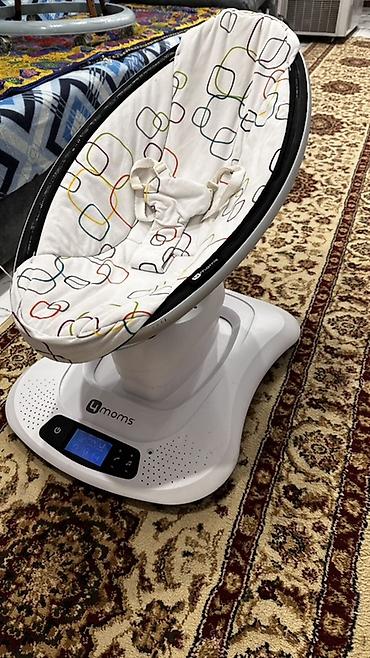 Детские качели: Электронные качели 4moms mamaRoo Электролюлка в хорошем состоянии все — 6