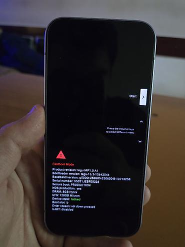 black berry passport: Google Pixel 9a, 128 GB, rəng - Bənövşəyi, Sensor, Simsiz şarj — 7