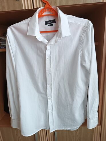 papaqli koynekler: Рубашка L (EU 40), цвет - Белый