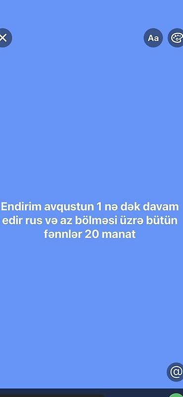 sumqayit ayiq surucu: Repetitor, Rus dili, İmtahanlara hazırlıq — 1