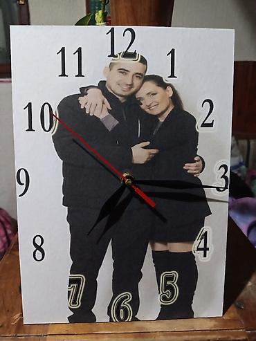Satovi za kuću: Personalizovani zidni/sobni sat sa vašom fotografijom ZIDNI sat sa — 1