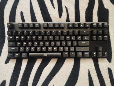 logitech g435 бишкек: Клавиатура, HyperX, Механикалык, Зымдуу туташтыруу, Өлчөмү: 80%