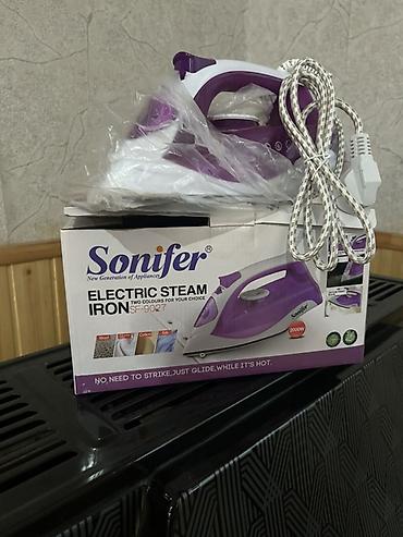 iphone dubay 13: Sonifer Electric Steam Iron SF-9027 Xüsusiyyətlər: - Güc: 2000 W – — 1