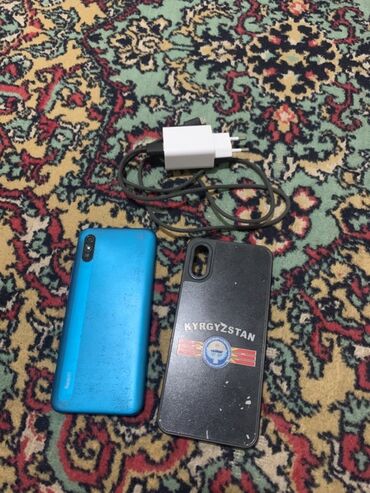 redmi 3a: Redmi, Redmi 9A, Б/у, 32 ГБ, цвет - Синий, 2 SIM