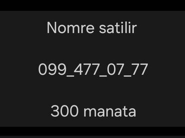 telefon aksesuarlari baki: Nömrə: ( 099 ) ( 4770777 ), İşlənmiş