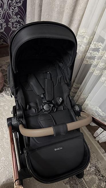 коляски benebaby: Детская прогулочная коляска Kidilo в черном цвете с эффектной рамой в — 4