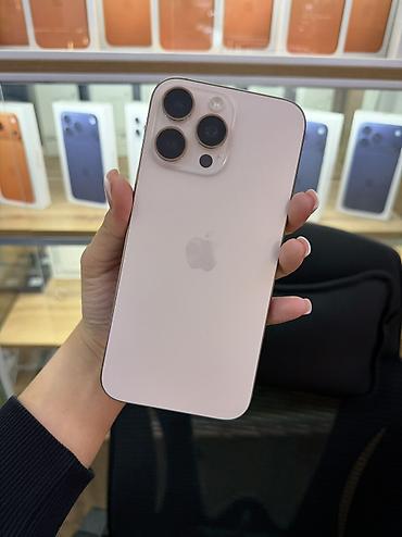 Уюлдук телефондор жана аксессуарлар: IPhone 16 Pro Max, Колдонулган, 256 ГБ, Desert Titanium, Куту, 89 % — 7