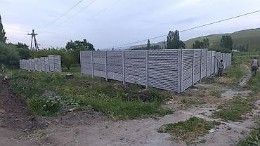 резка арматуры: Железобетонная заборная плита, Длина: 2 м, Высота: 2 м, Новый — 3