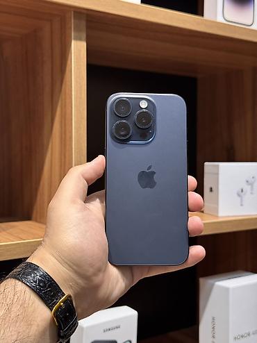 IPhone 15 Pro, 128 GB, Blue Titanium lalafo.az -da IPhone 15 Pro, 128 GB, Blue Titanium