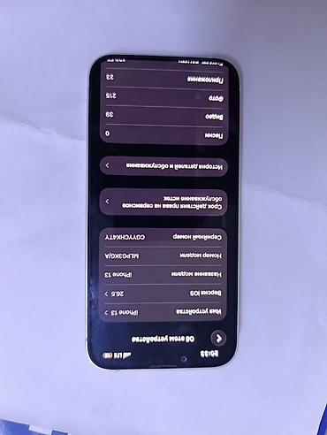 cd disk: IPhone 13, Б/у, 128 ГБ, Белый, Зарядное устройство, Защитное стекло, Кабель, 74 % — 6