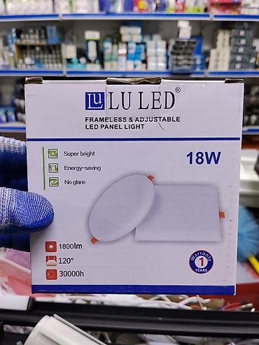 LED панель LU LED 18W - Тип: встраиваемая светодиодная панель
