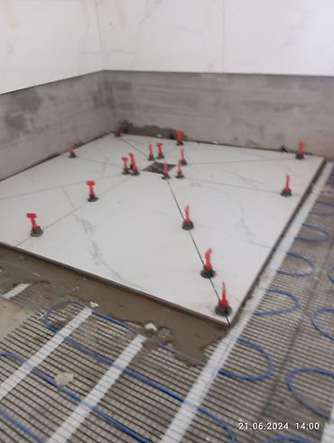 Укладка плитки: Подготовка стен для укладки, Подготовка стен для грунтовки, Резка плитки | Керамическая плитка, Керамогранитая плитка, Мозаичная плитка | Вертикальная укладка, Диагональная укладка, Горизонтальная укладка Больше 6 лет опыта at lalafo.kg — 21 Укладка плитки: Подготовка стен для укладки, Подготовка стен для грунтовки, Резка плитки | Керамическая плитка, Керамогранитая плитка, Мозаичная плитка | Вертикальная укладка, Диагональная укладка, Горизонтальная укладка Больше 6 лет опыта — 21