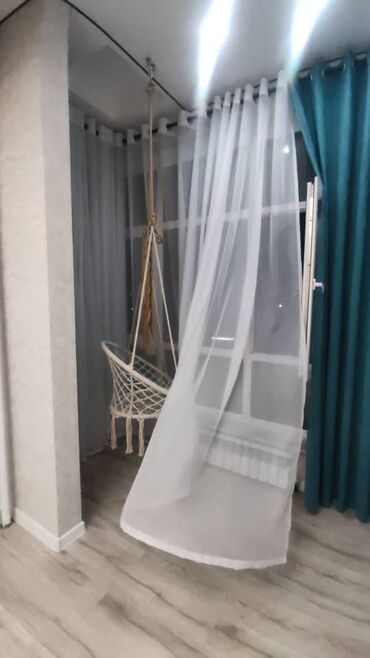 элит строй сити ош манас: 1 бөлмө, 38 кв. м, Элитка, 9 кабат, Евроремонт