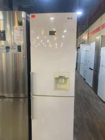 qapı zvanok: 2 qapılı LG Soyuducu Satılır, rəng - Ağ, Dispenserli