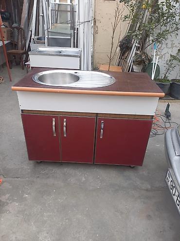 Mətbəx mebeli: MOYKA SATIRAM cox yaxşı vəzyətdədir hec bir problemi — 1