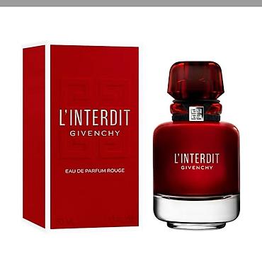 ayaqqabilar qadin: > Givenchy L'Interdit Rouge 125ml ✨ > İstəyənə balaca ölçüləri — 1