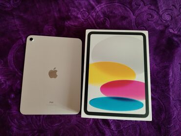 tablet qiymeti: Yeni Apple iPad 10 (2022), 10,9", 64 GB, Ödənişli çatdırılma