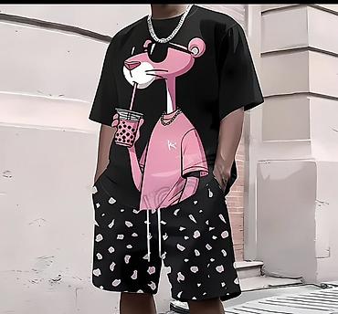 pull and: Костюм мужской на лето из двух предметов: - Футболка свободного кроя с — 1