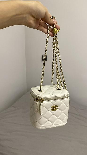 leopard 7: Классическая сумка, Chanel, Застежка на молнии, Женские, Б/у — 2