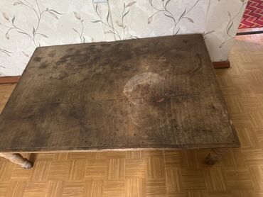 купить деревянные столы: Кухонный стол, Прямоугольный, Нераскладной