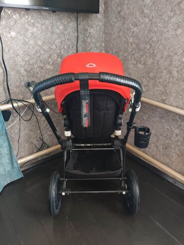 Коляски: Коляска, цвет - Черный, Б/у — 2