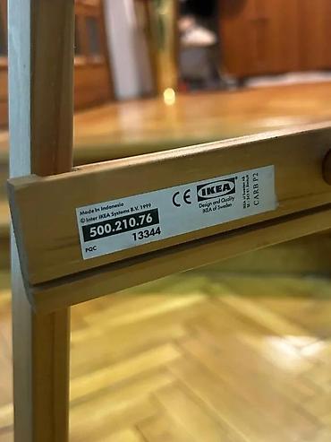 Dečije table za crtanje: Drvena dvostrana tabla za pisanje/oglašavanje - Stabilan A‑ram od — 7