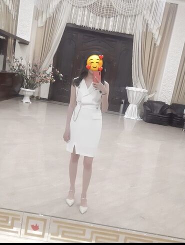 детский костюм эльзы: Коктейльное платье, Мини, S