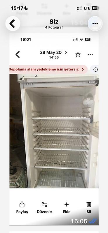 2 qapili soyuducu: İki kameralı məişət soyuducusu - Üst kamera: dondurucu bölmə - Alt — 2