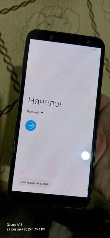 realme бу: Samsung Galaxy A6, Б/у, 32 ГБ, цвет - Золотой, 2 SIM