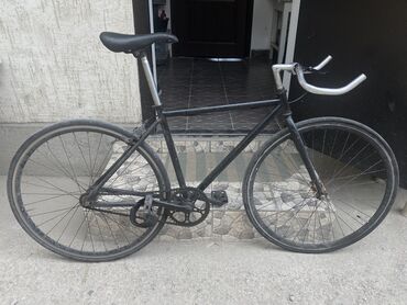 bmx чёрный: Подростковый велосипед, Б/у
