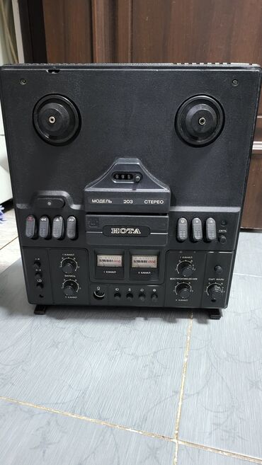 Другая аудиотехника: Советский катушечный магнитофон приставка НОТА 203 стерео 1983г — 10