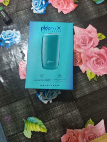 Qəlyan, vayp və aksesuarları: Məhsul: Ploom X Advanced – Aqua Halo (Limited Edition) qızdırılan