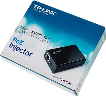 Мониторы: PoE injektoru TP-LINK POE150S 10/100/1000 BASE-T 48V (DC) Əlavə