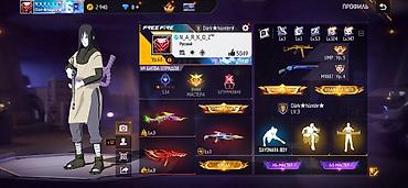 Значки: Игровой аккаунт Free Fire Основные данные: - Ник: O_N_A_R_K_O_Z™ / — 1