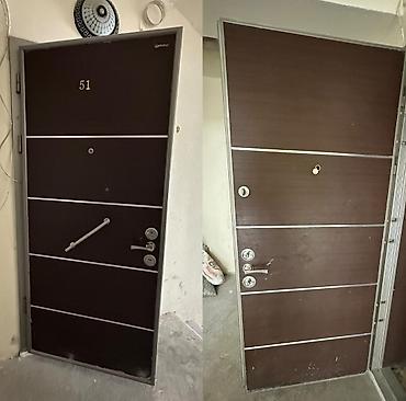 qapi ucun setkalar: Təcili satılır: dəmir giriş qapısı - Qiymət: 220 AZN - Ölçü — 1
