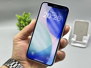 Уюлдук телефондор жана аксессуарлар: IPhone 12 mini, Колдонулган, 64 ГБ, Ак, 79 % — 6