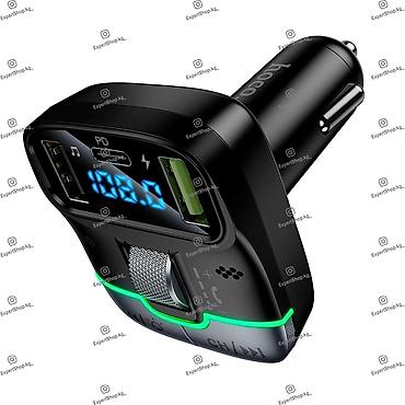 bluetooth модулятор: Модулятор Hoco DFM02 — автомобильный FM-трансмиттер с функцией быстрой — 6